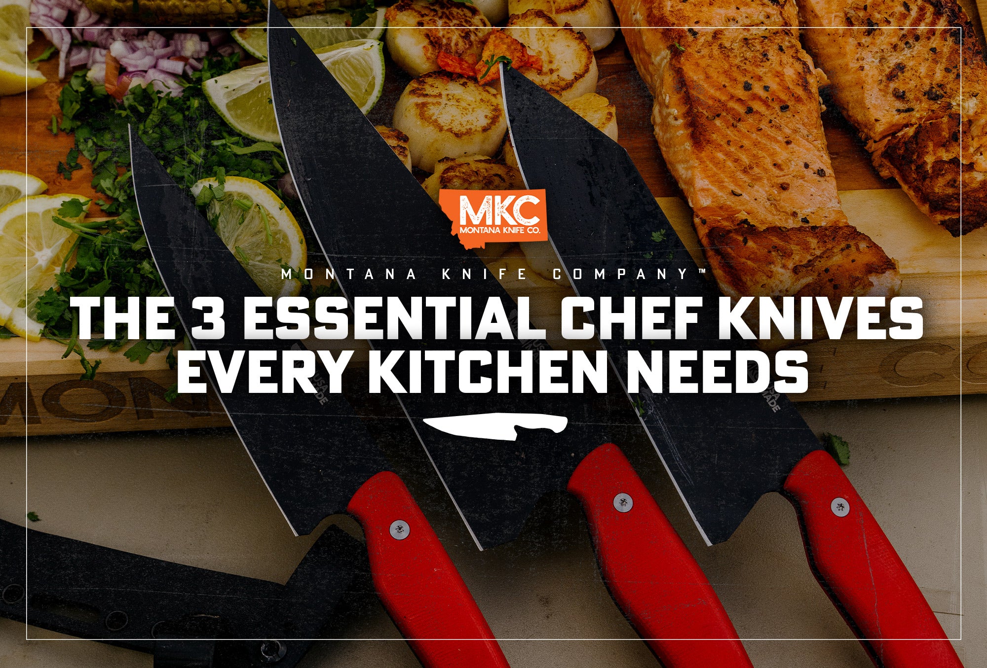 What knives are essential for a chef?