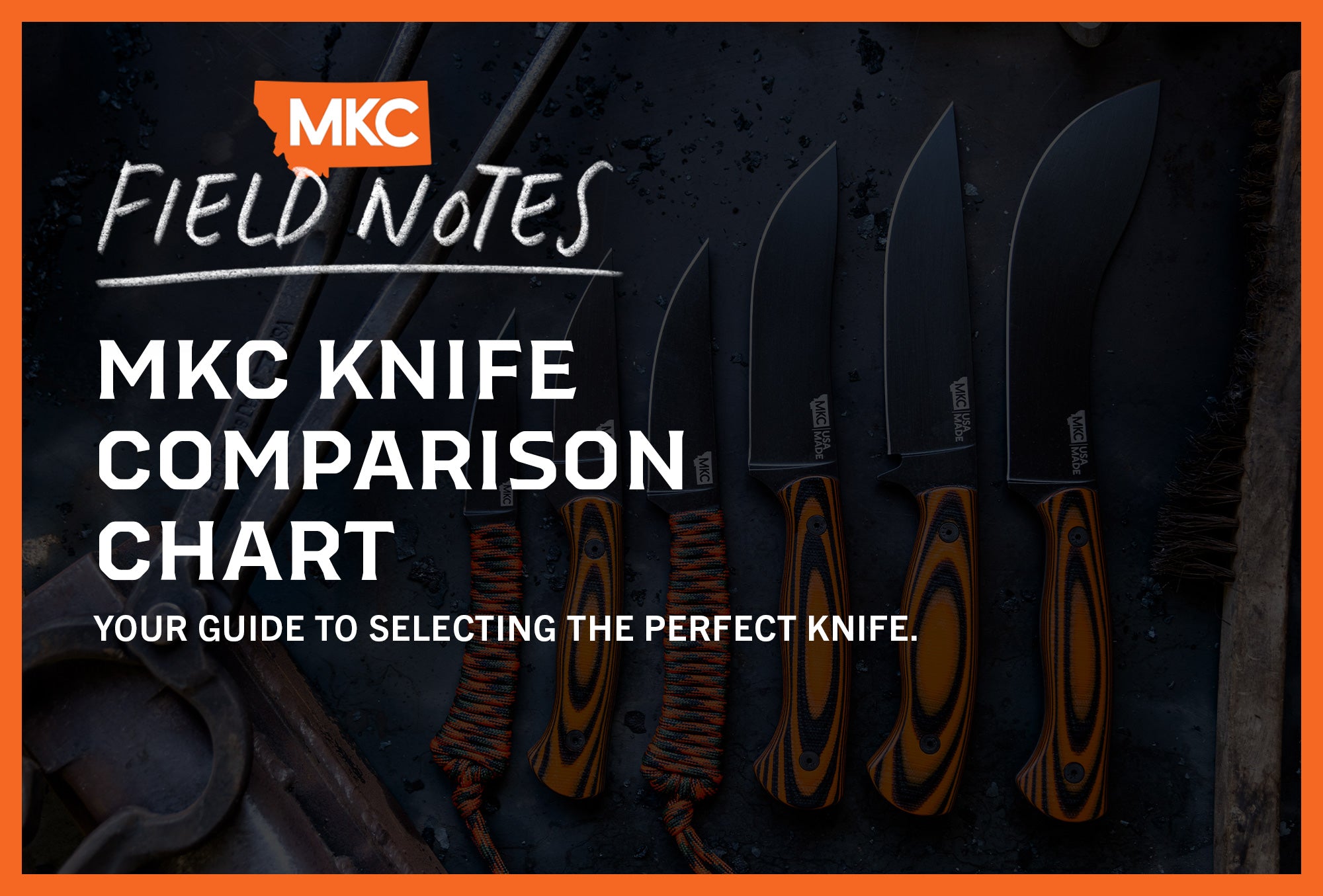 MKC Knife Comparison Chart