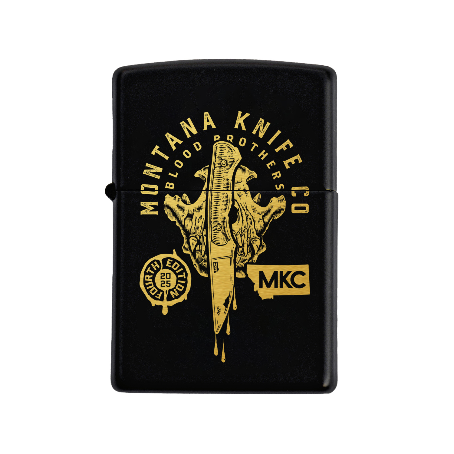 MKC BLOOD BROTHERS ZIPPO - 4TH EDITION - USA MADE