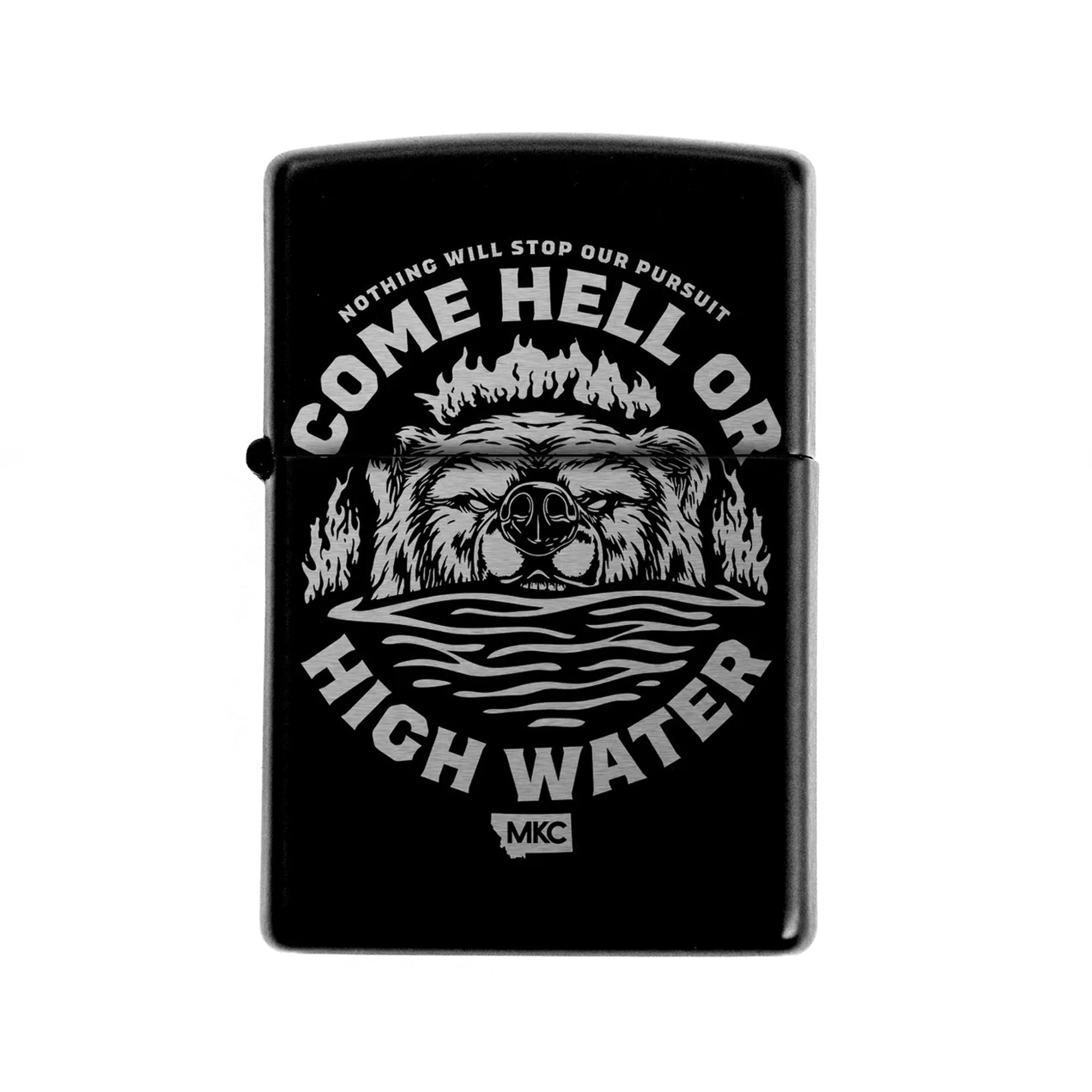 HELL OR HIGH WATER - CA WILDFIRE & NC FLOOD RELIEF FUNDRAISER ZIPPO - PRE ORDER