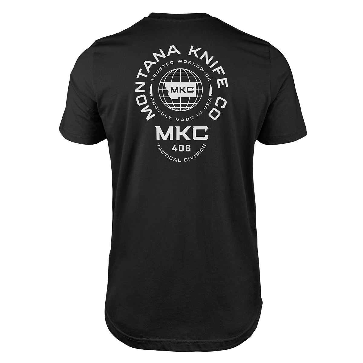 MKC TACTICAL GLOBE TEE - BLACK