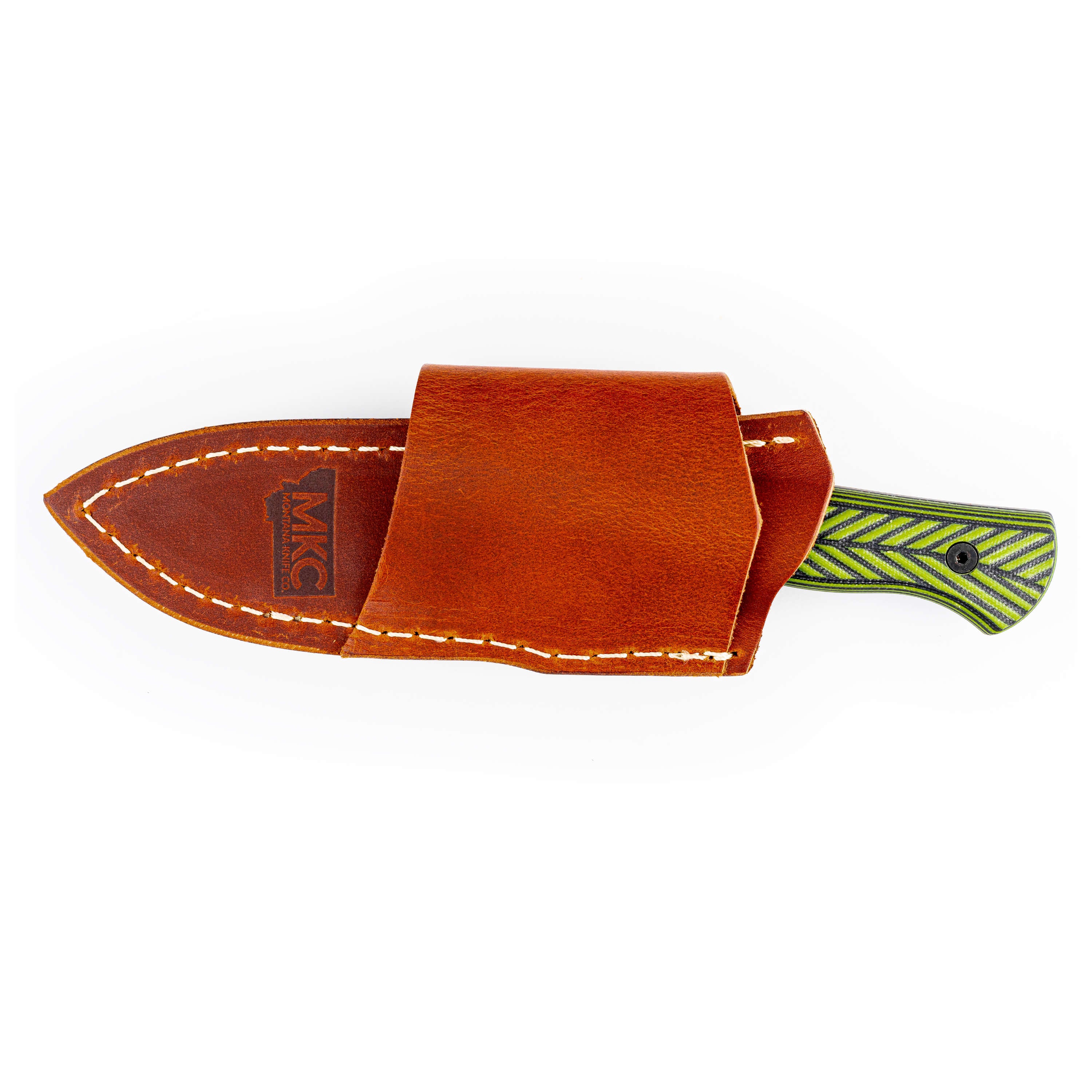 NOCK ON - TRIUMPH HUNTER LEATHER SHEATH - HORIZONTAL CARRY