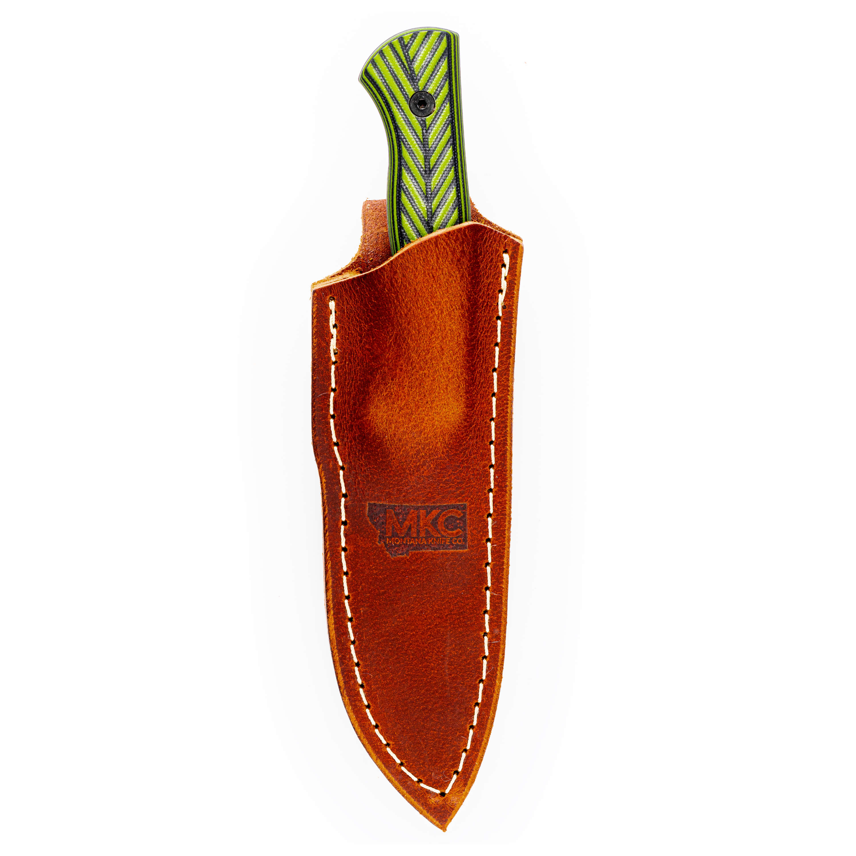 NOCK ON - TRIUMPH HUNTER LEATHER SHEATH - VERTICAL CARRY