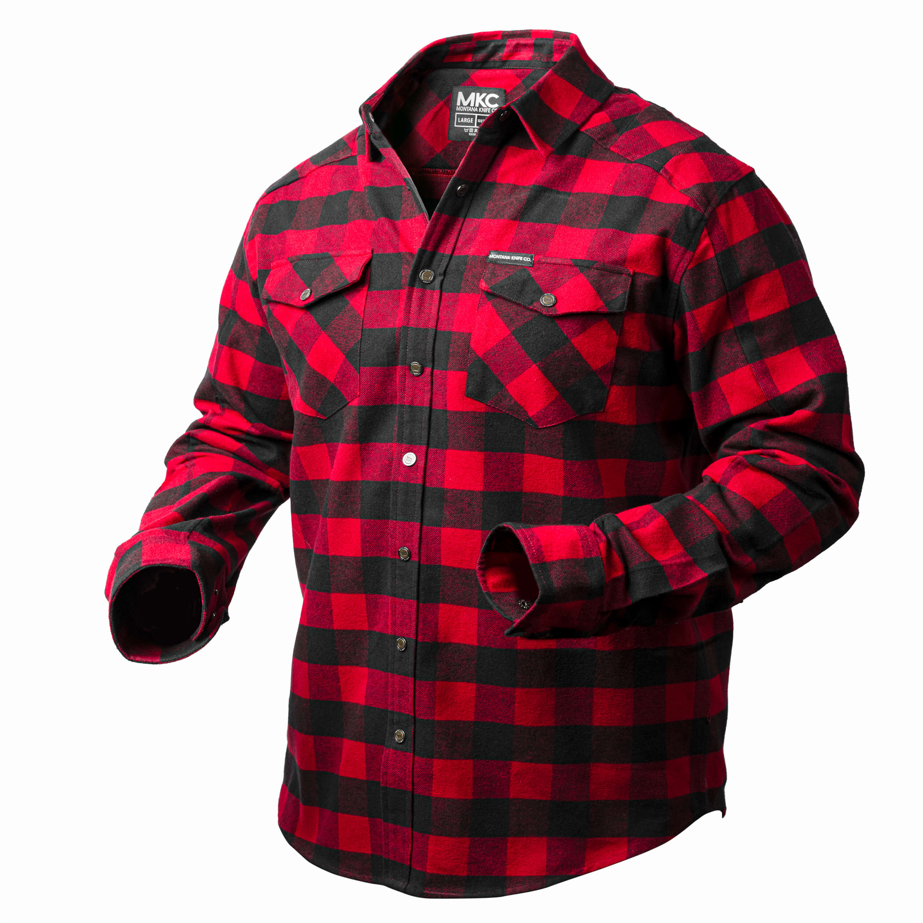 MKC HEAVYWEIGHT FLANNEL - RED