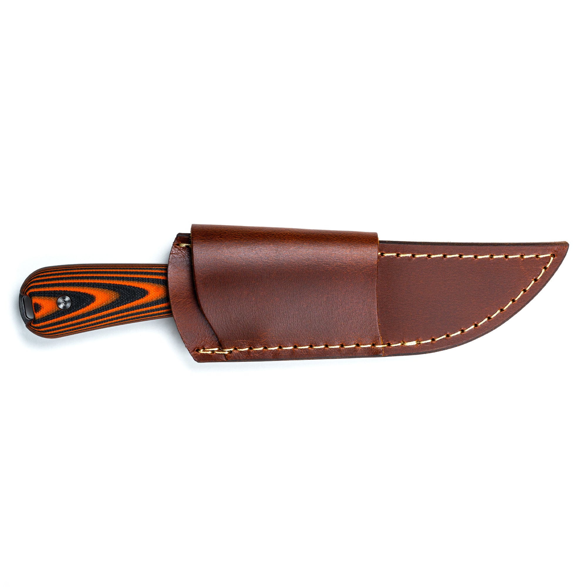 STUBHORN LEATHER SHEATH - HORIZONTAL BELT CARRY