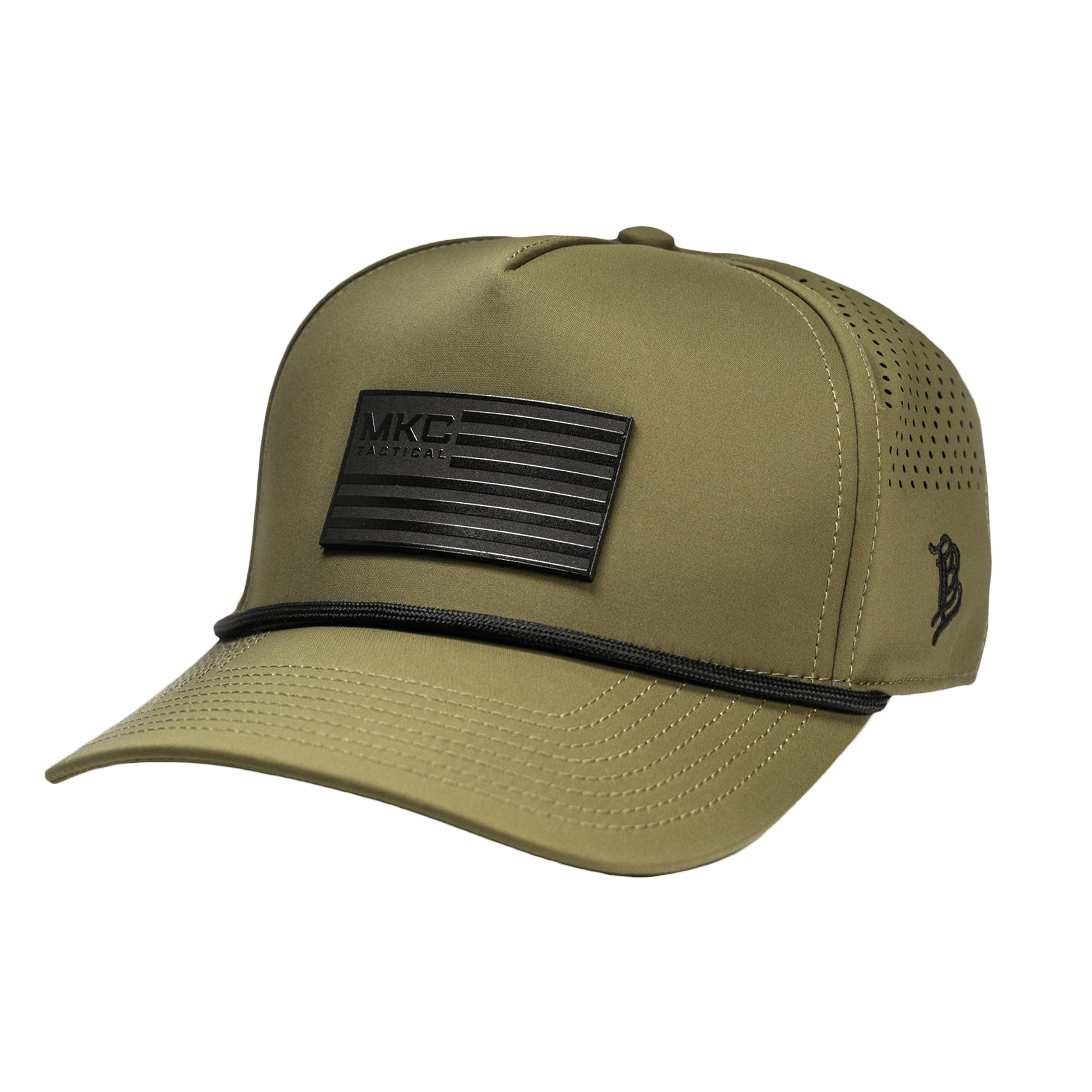 MKC TACTICAL OLD GLORY ROPE HAT - LODEN