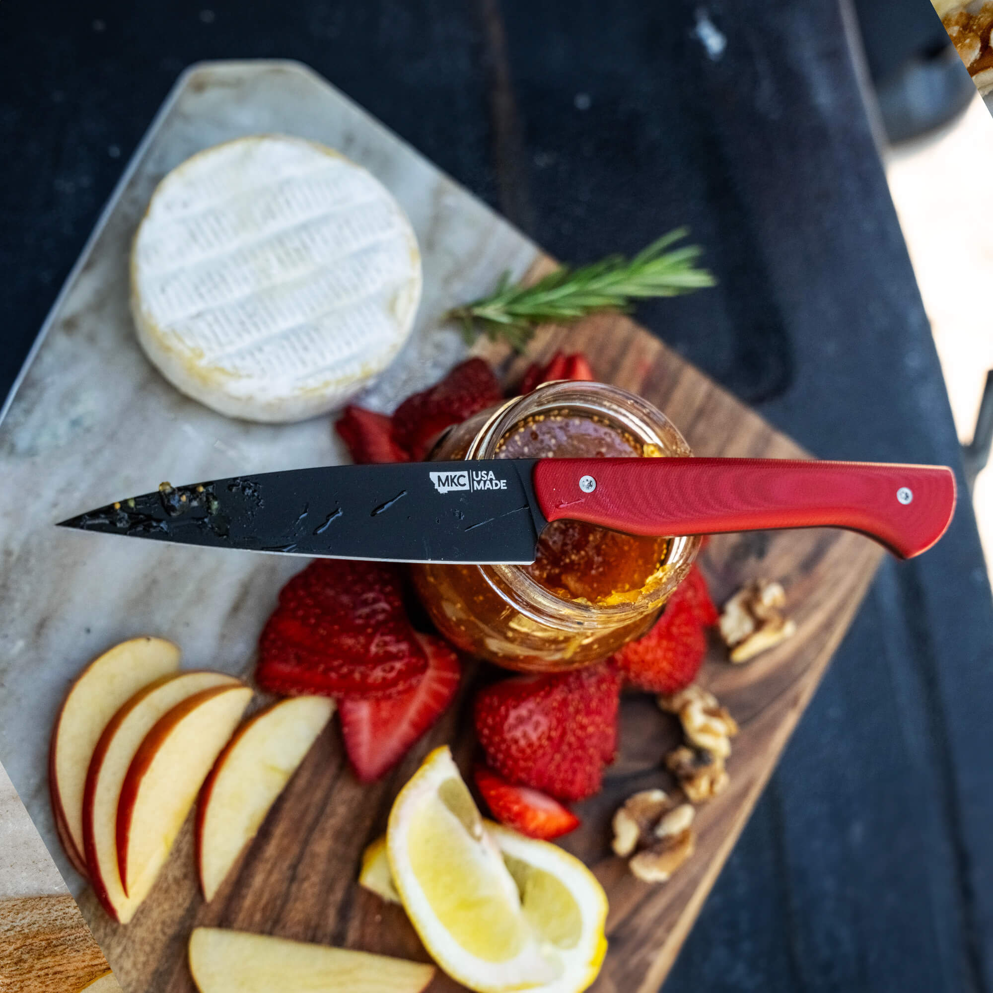 CUTBANK PARING KNIFE - RED