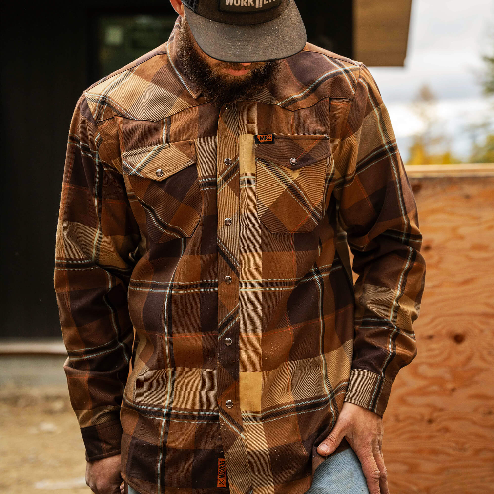 Deals Dixxon “snap on” flannel