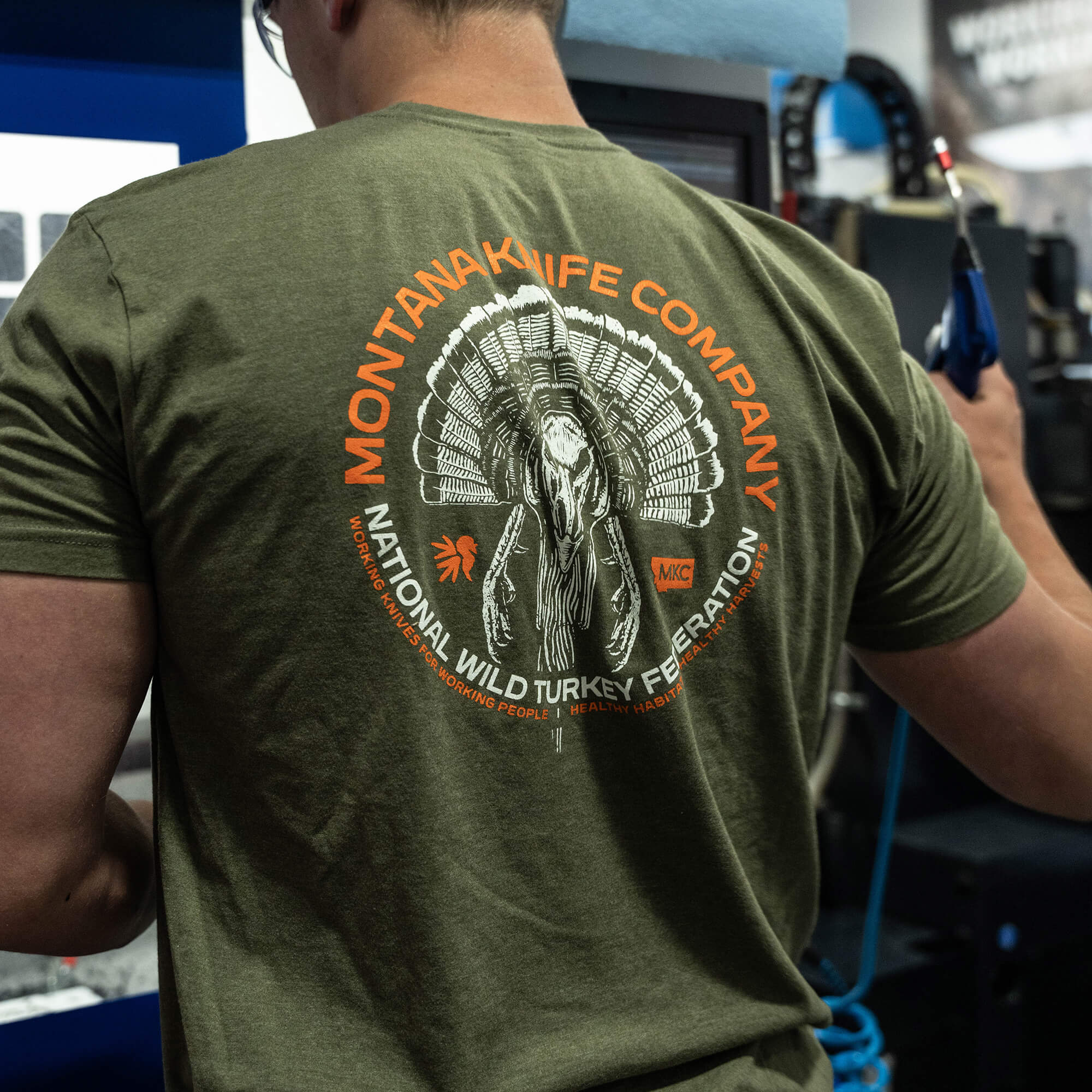 MKC x NWTF COLLAB FUNDRAISER TEE 2.0 - MILITARY GREEN