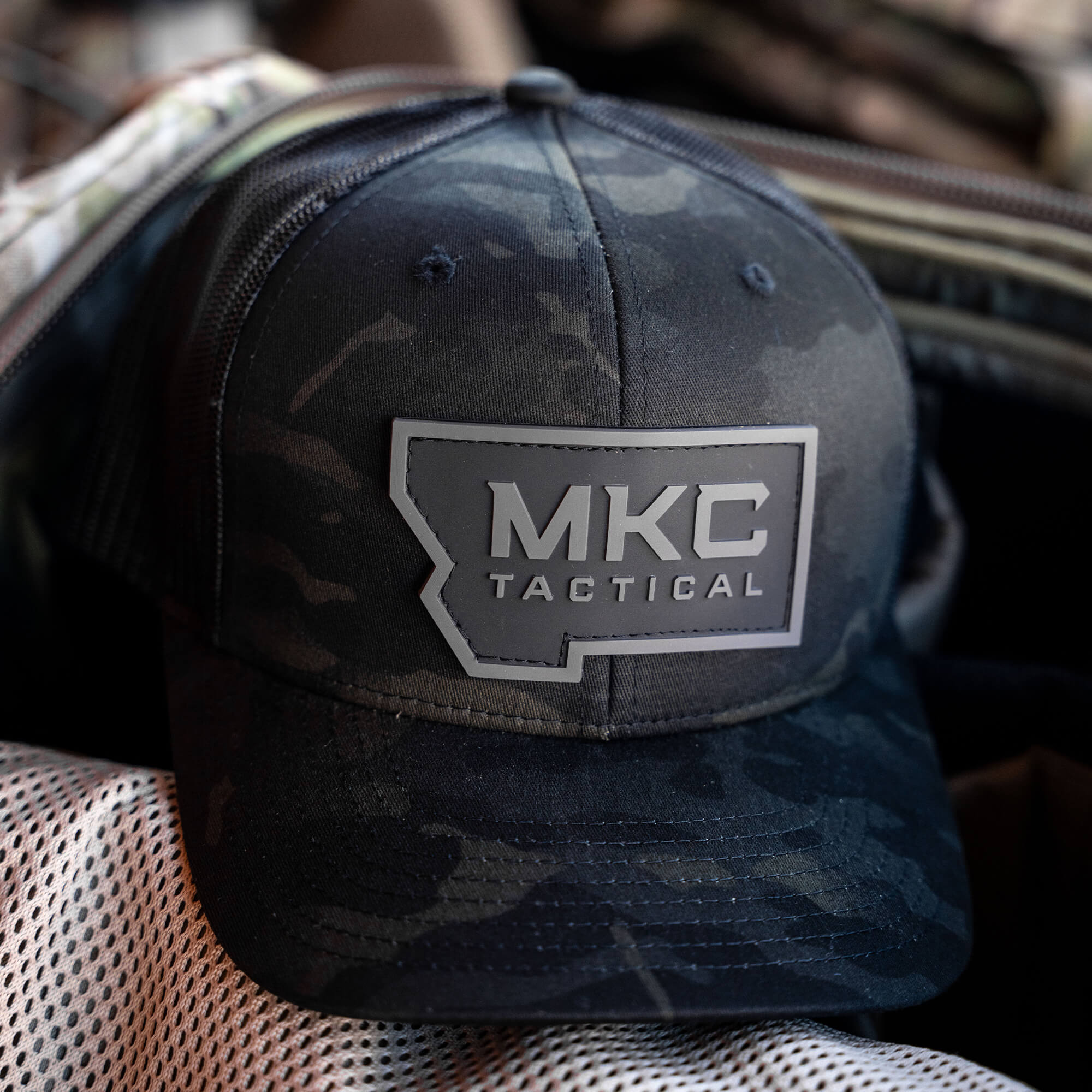 MKC TACTICAL SNAPBACK - MULTICAM BLACK