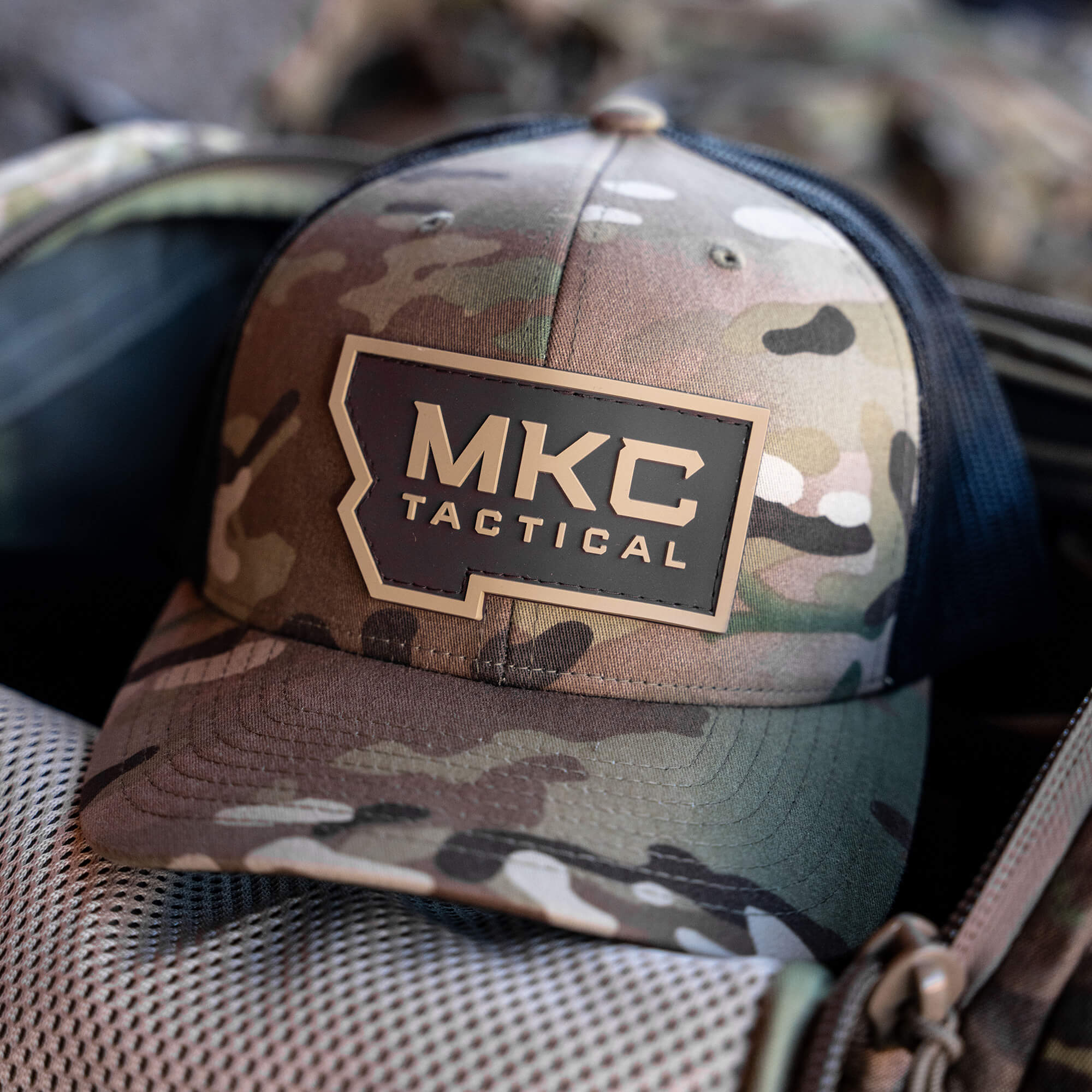 MKC TACTICAL SNAPBACK - MULTICAM TAN