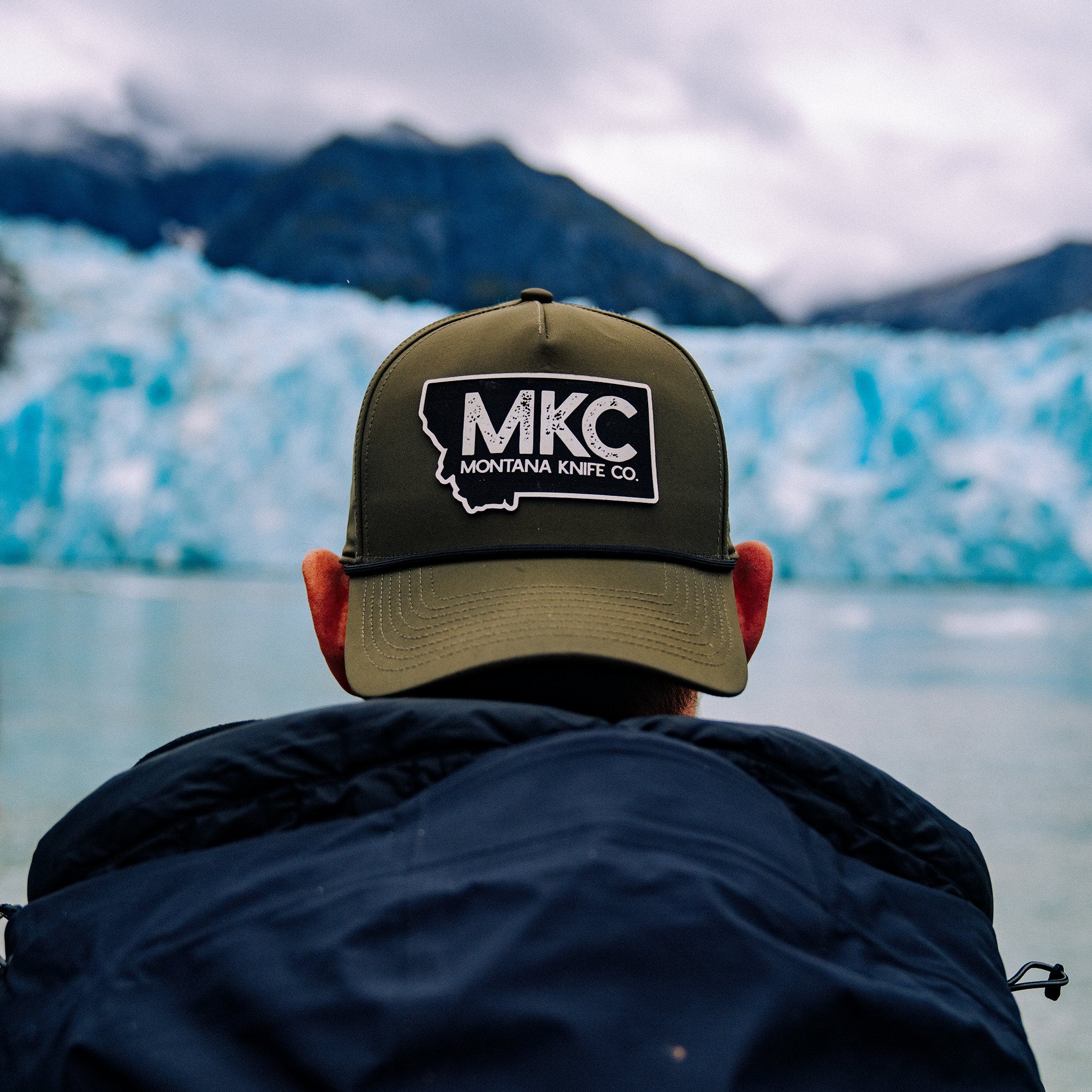 MKC STATE PATCH - CAMO TRUCKER SNAPBACK - Montana Knife Company