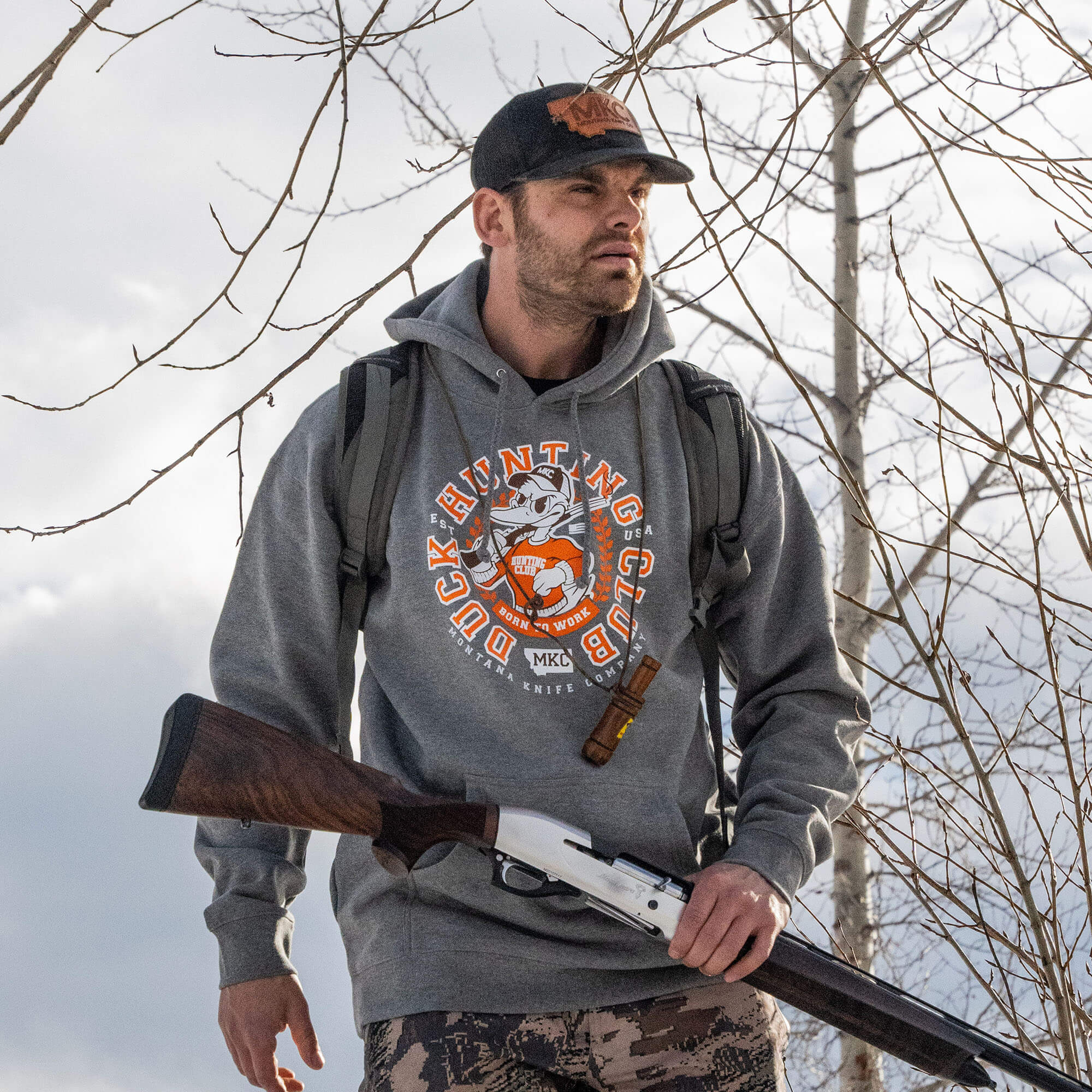 Duck hunting online sweatshirt