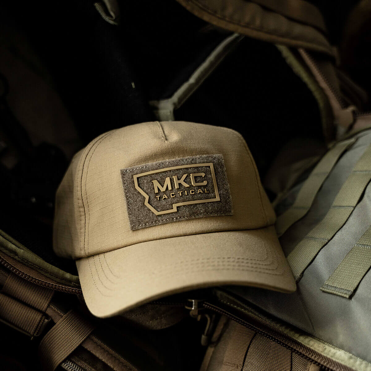 MKC TACTICAL RIPSTOP HAT - COYOTE