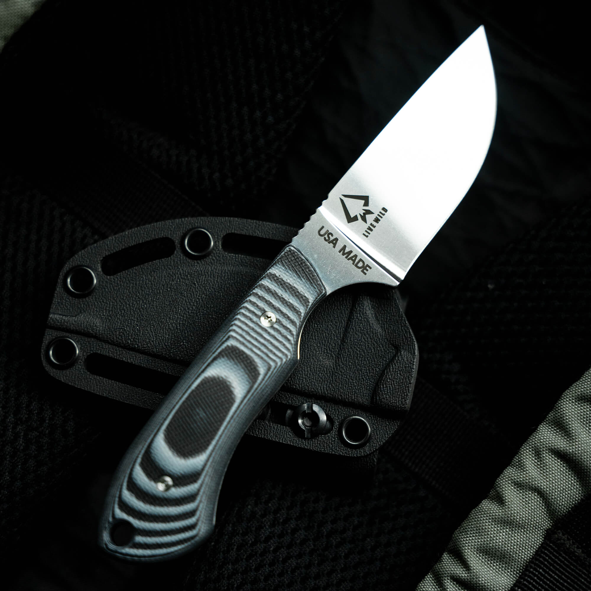 ELKHORN SKINNER - LIVE WILD EDITION - GREY & BLACK