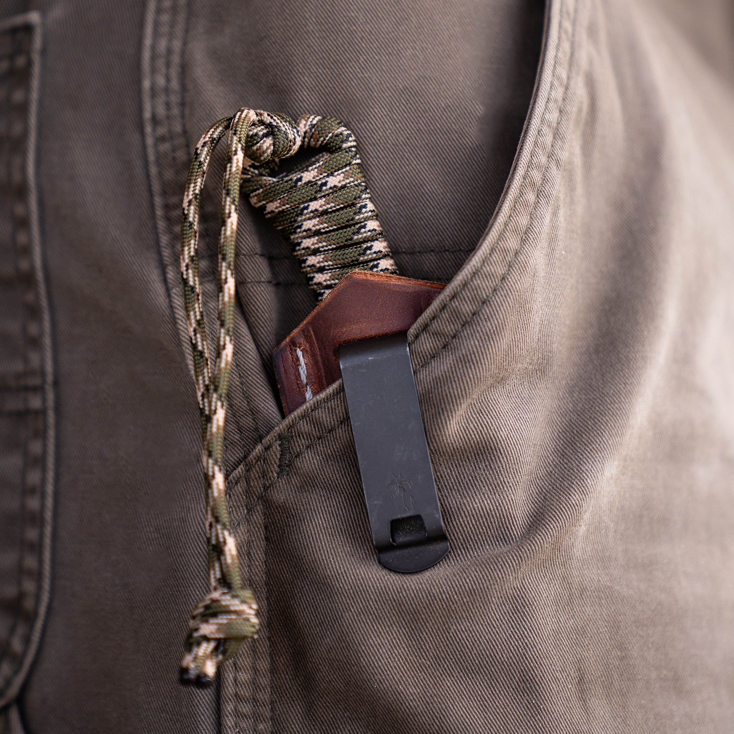 MINI-SPEEDGOAT LEATHER SHEATH - CONCEALED POCKET CARRY