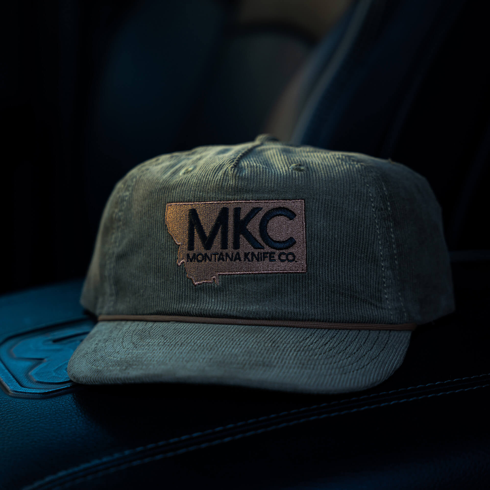 MKC CORDUROY HAT - OLIVE