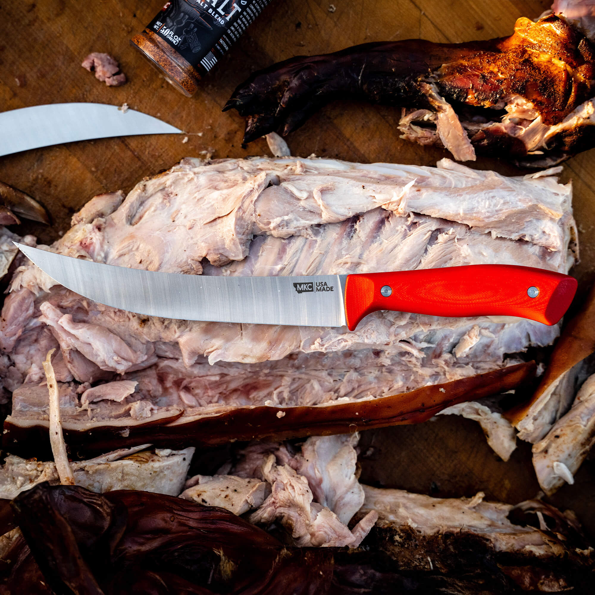 BREAKING BUTCHER KNIFE - RED