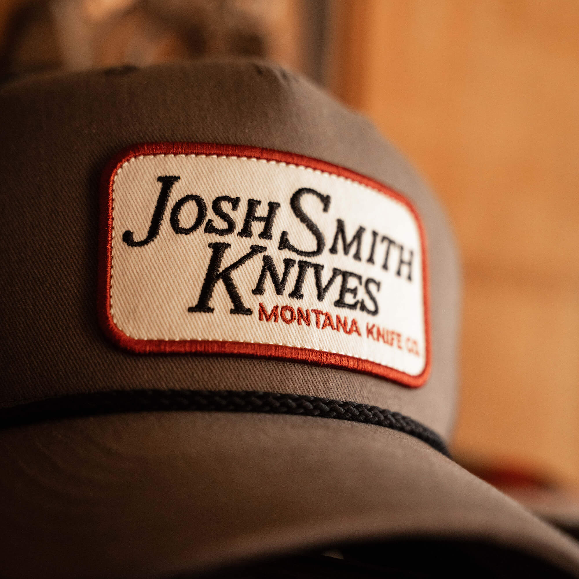 JOSH SMITH KNIVES SNAPBACK ROPE HAT - VINTAGE GREY