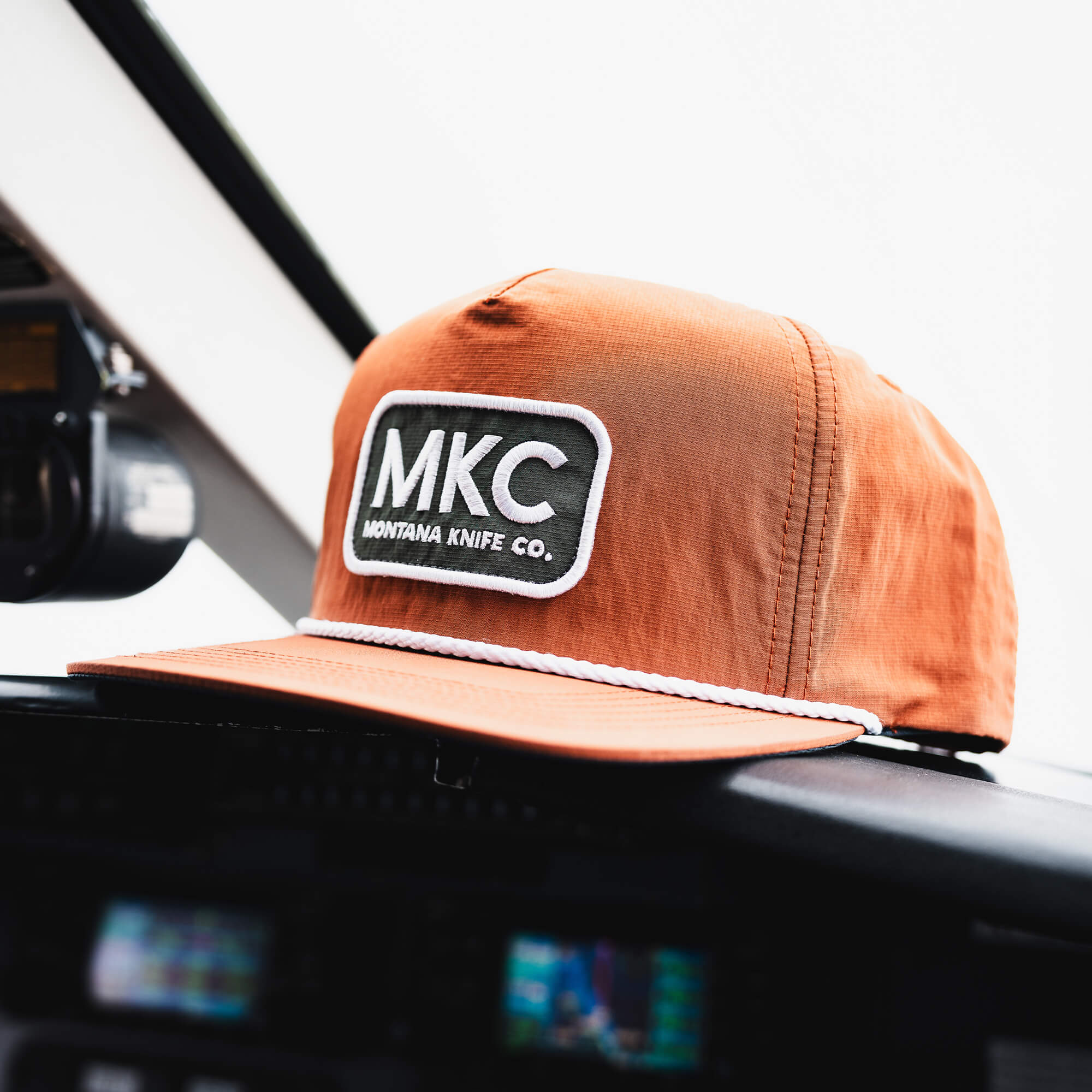 MKC RIVER ROPE HAT - RUST