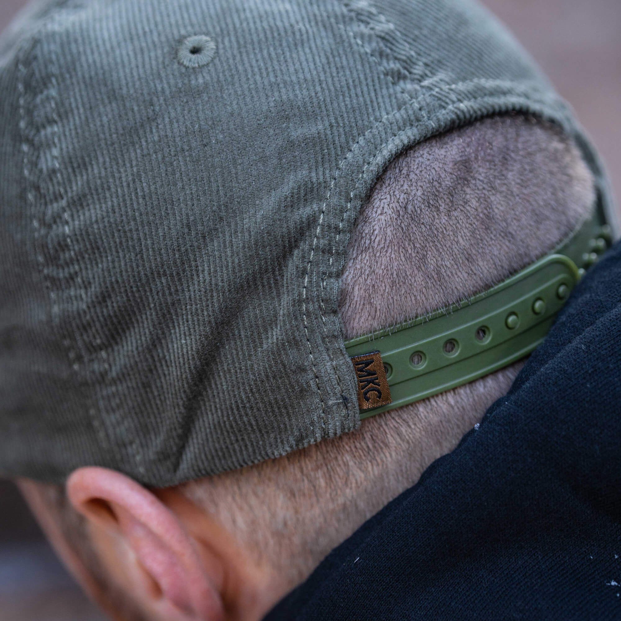 MKC CORDUROY HAT - OLIVE