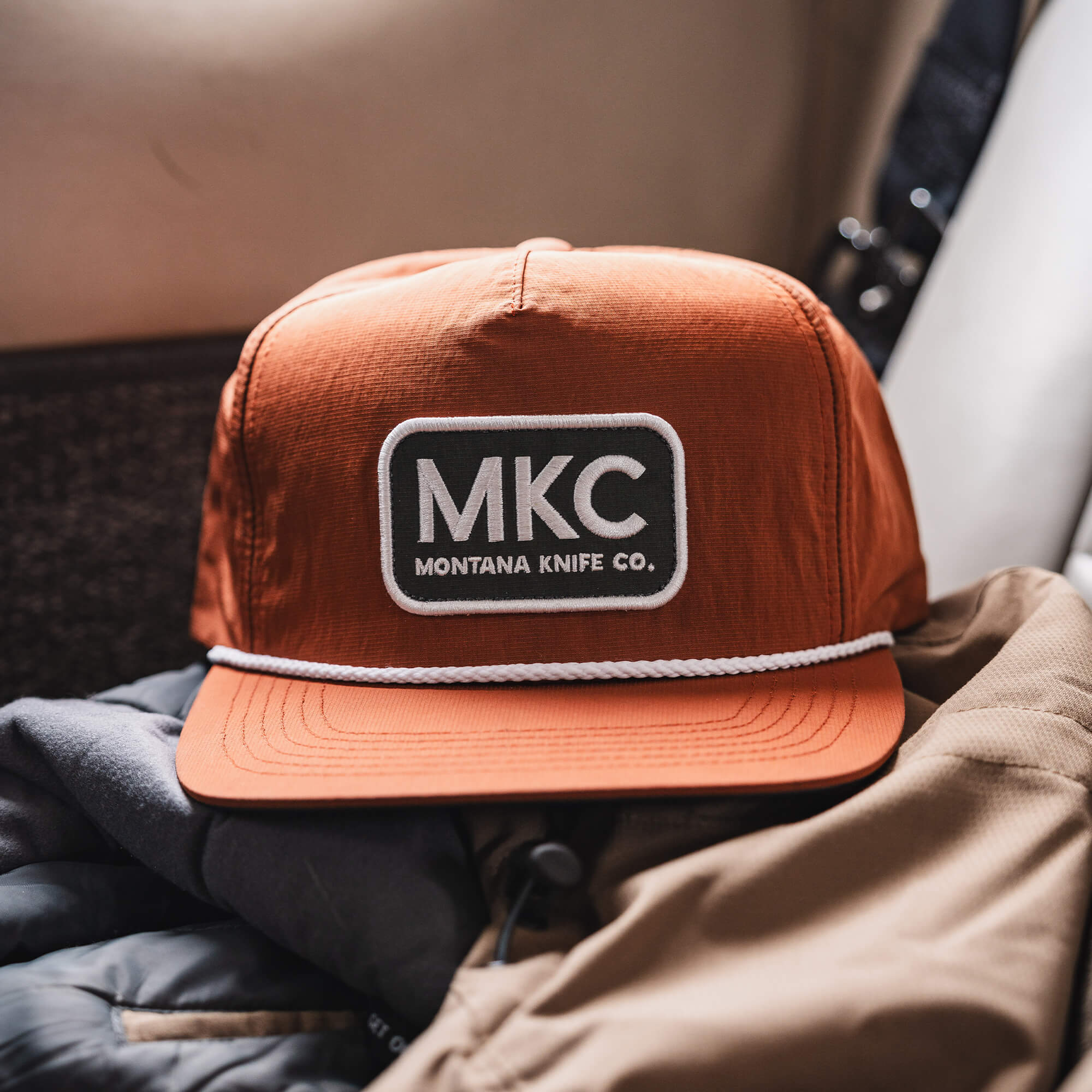 MKC RIVER ROPE HAT - RUST