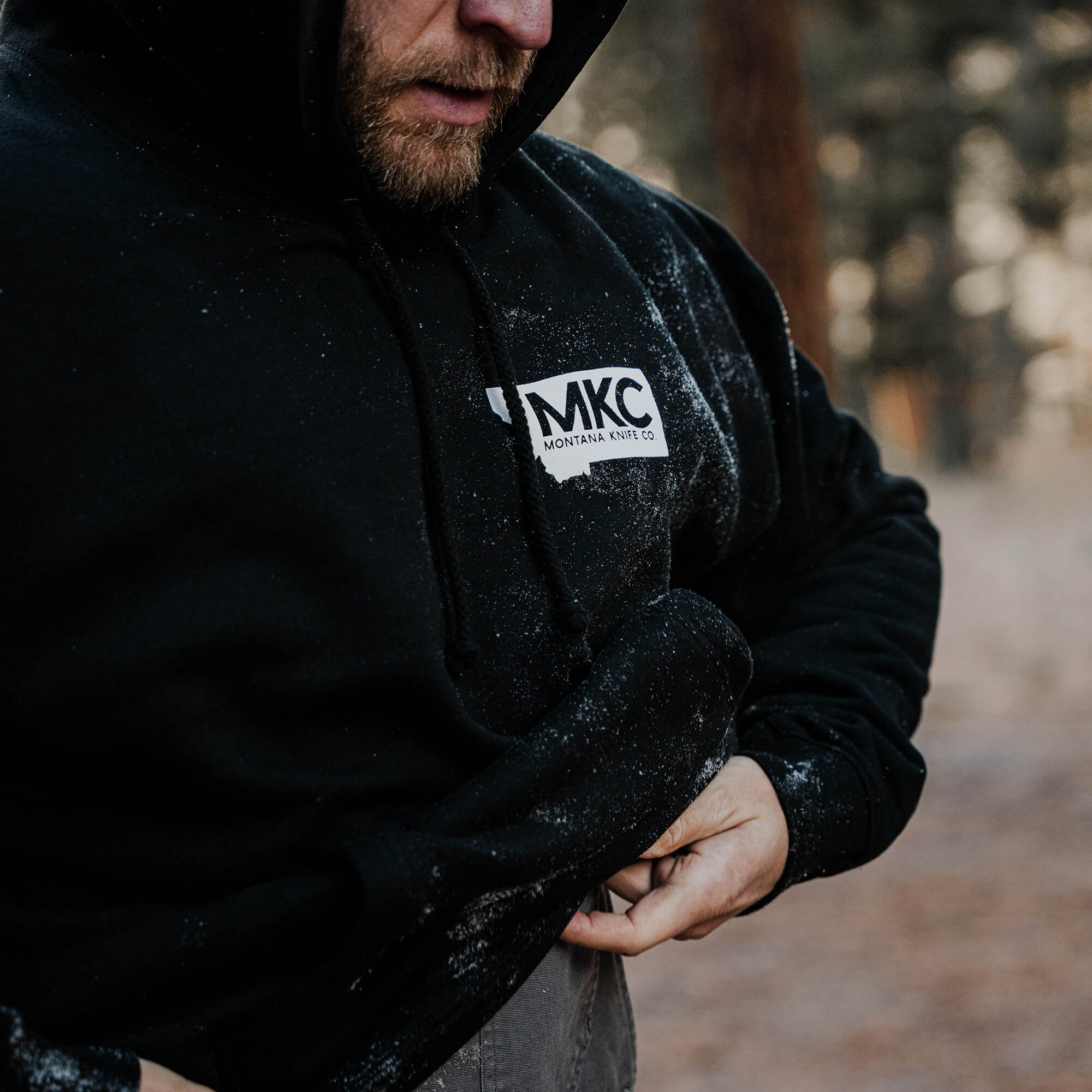 MKC BISON SKULL HOODIE