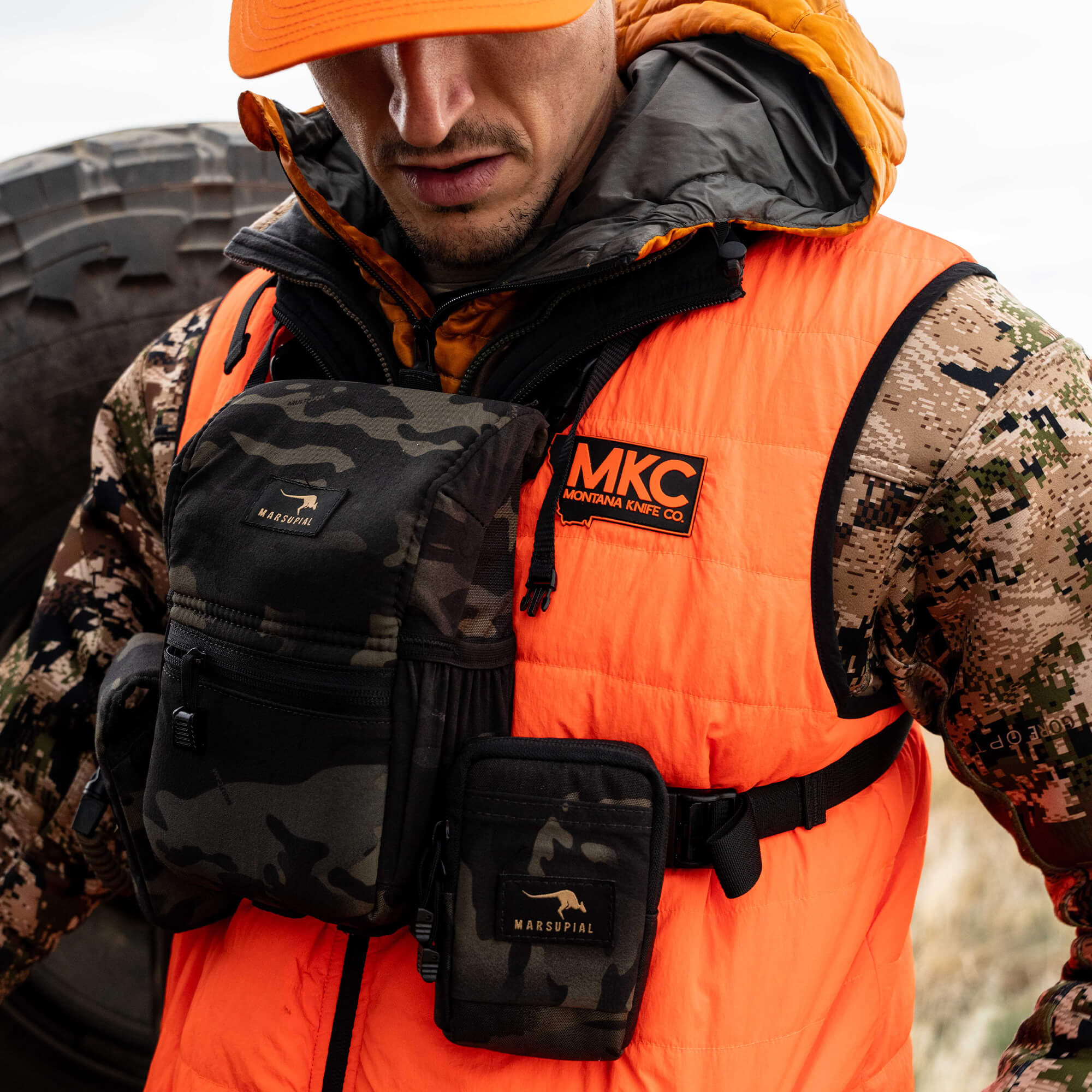 MKC REVERSIBLE HUNTING VEST