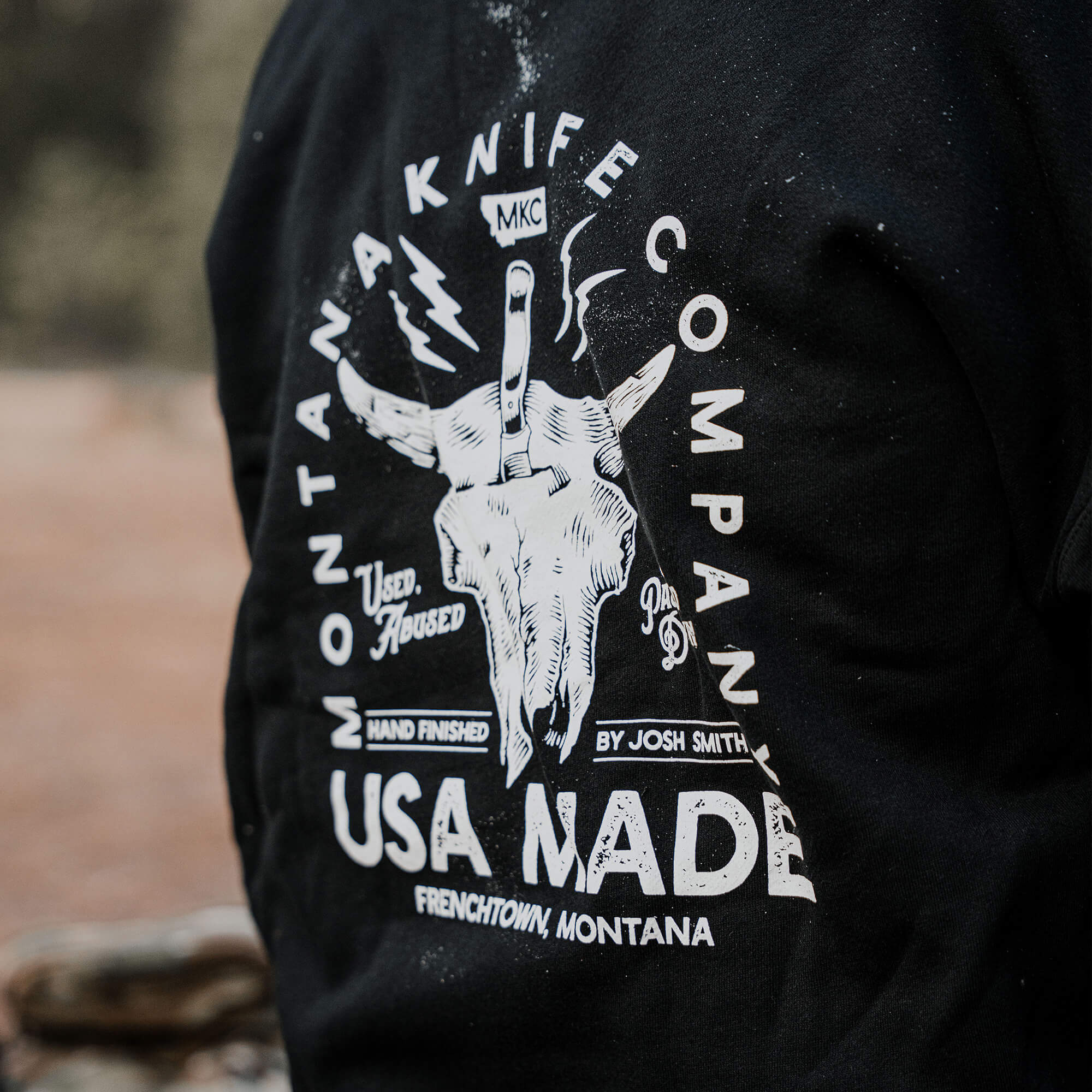 MKC BISON SKULL HOODIE