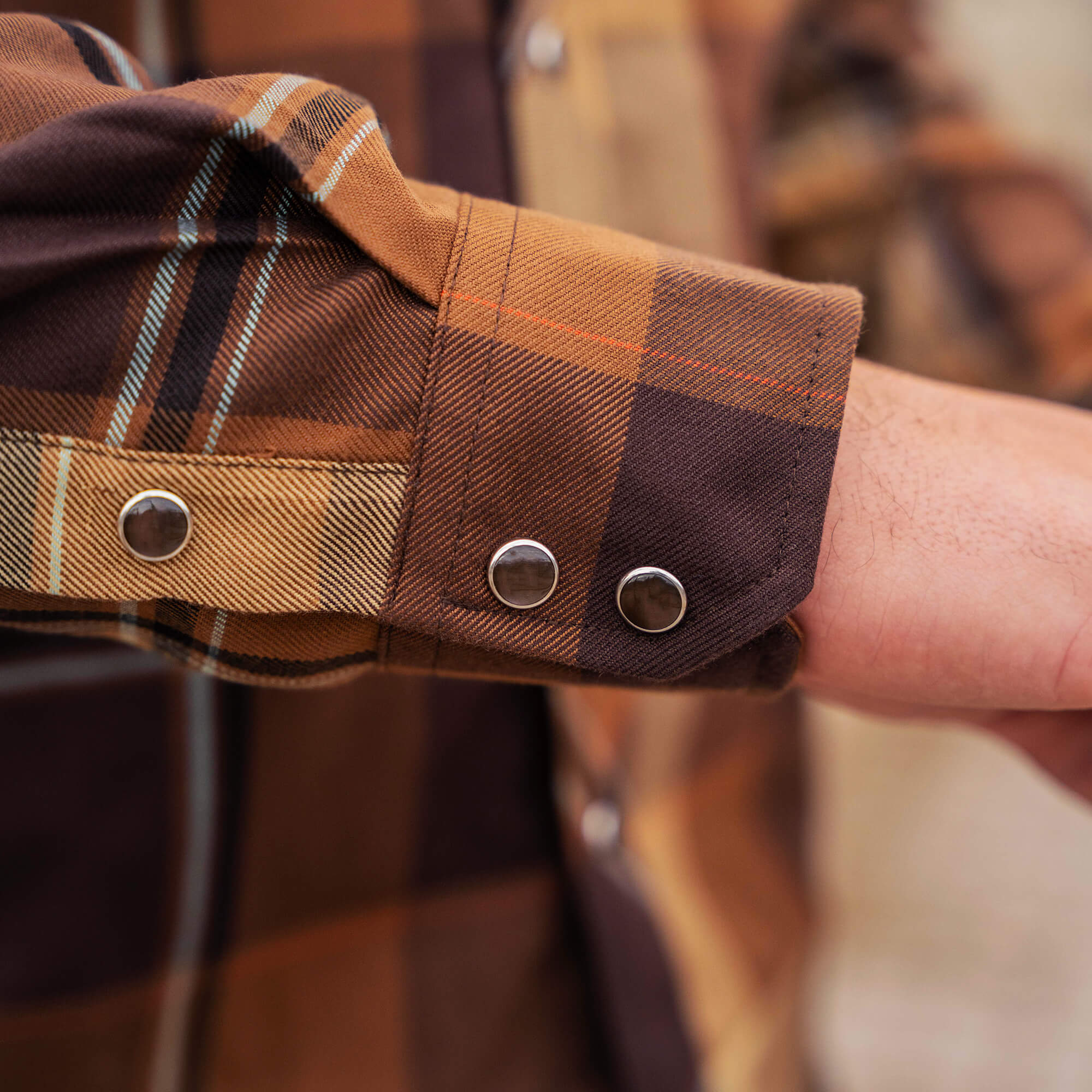 Dixxon online mens flannel snap buttons