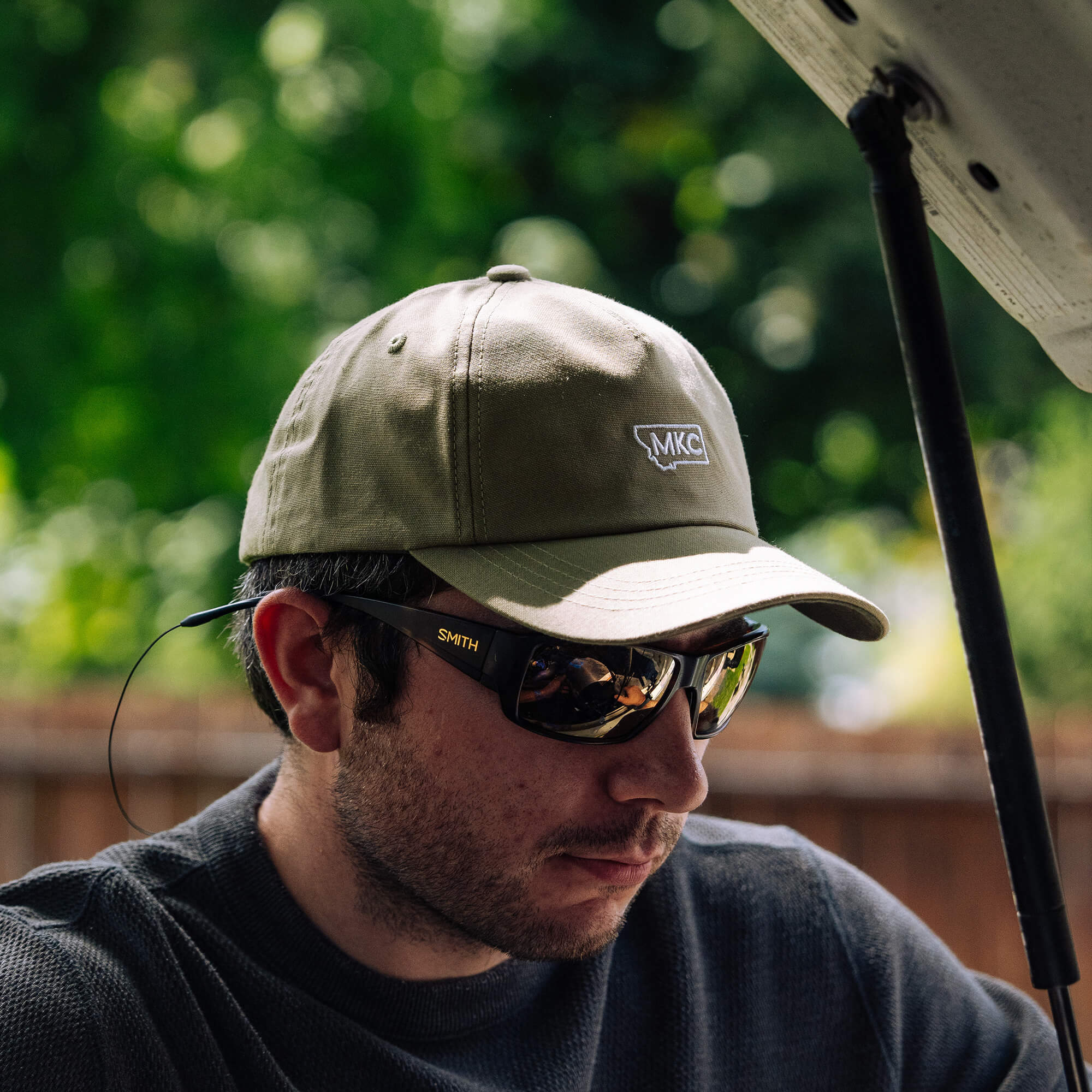 MKC CANVAS DAD HAT - OLIVE