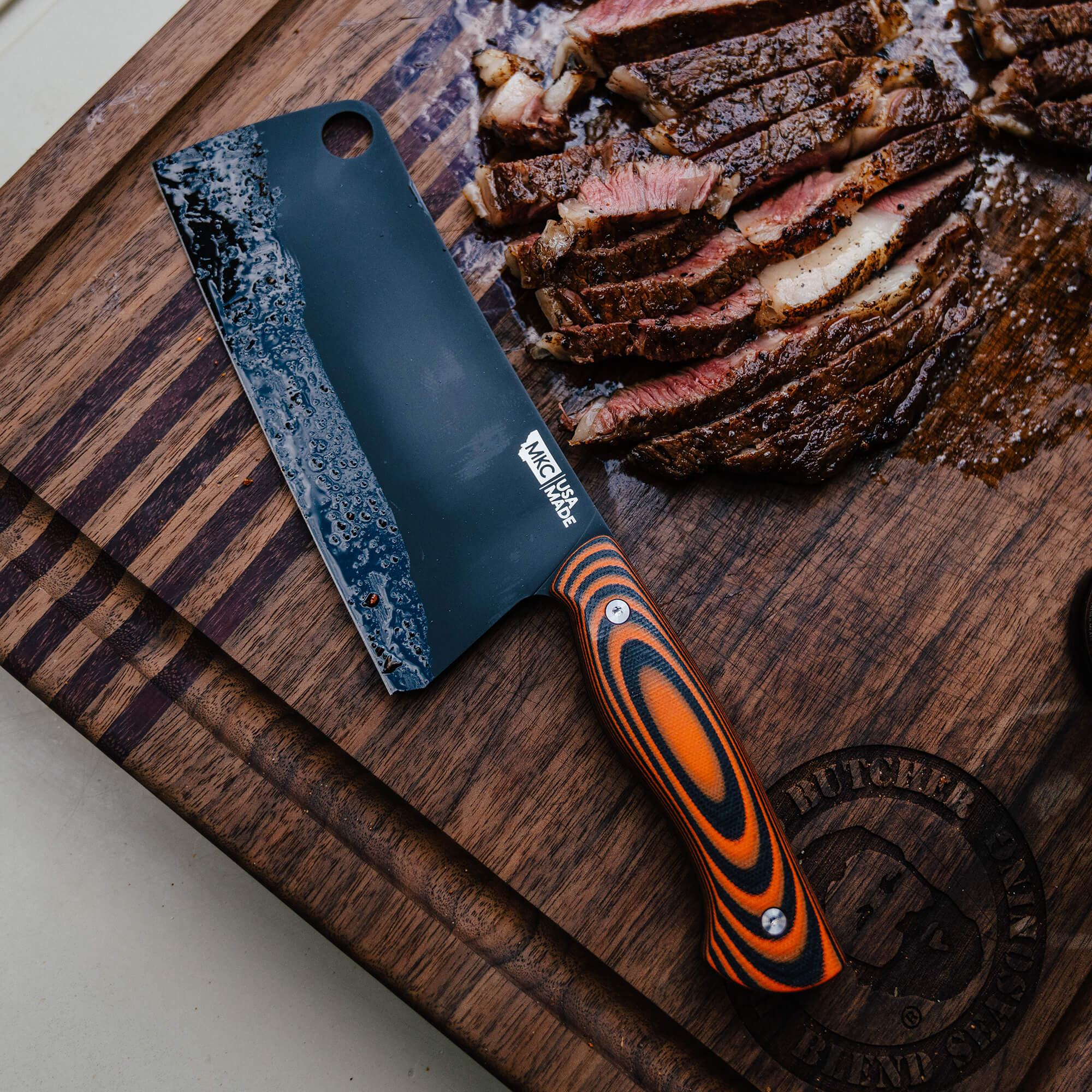 CATTLEMEN CLEAVER 2.0 - ORANGE & BLACK