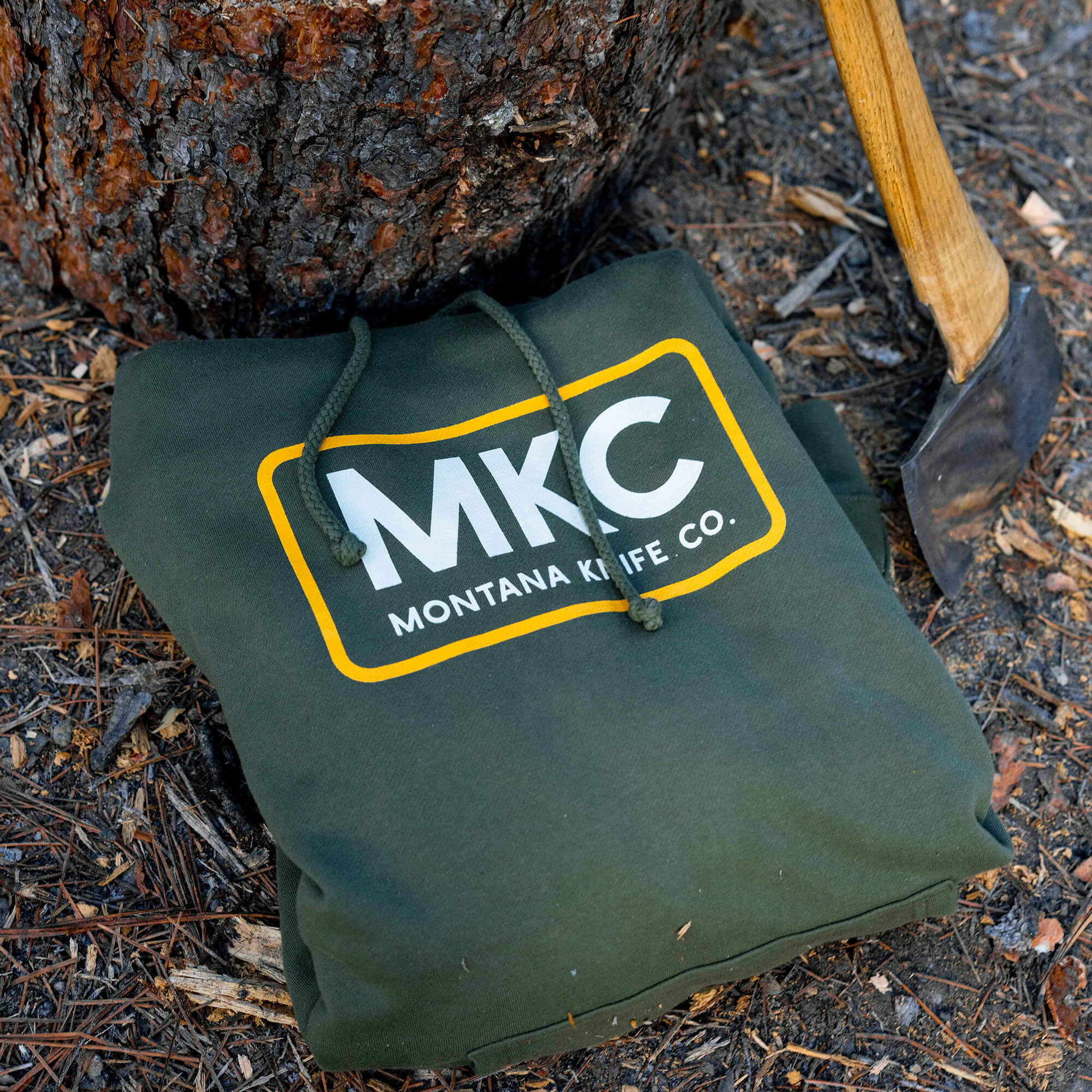 MKC LOGO HOODIE - GREEN