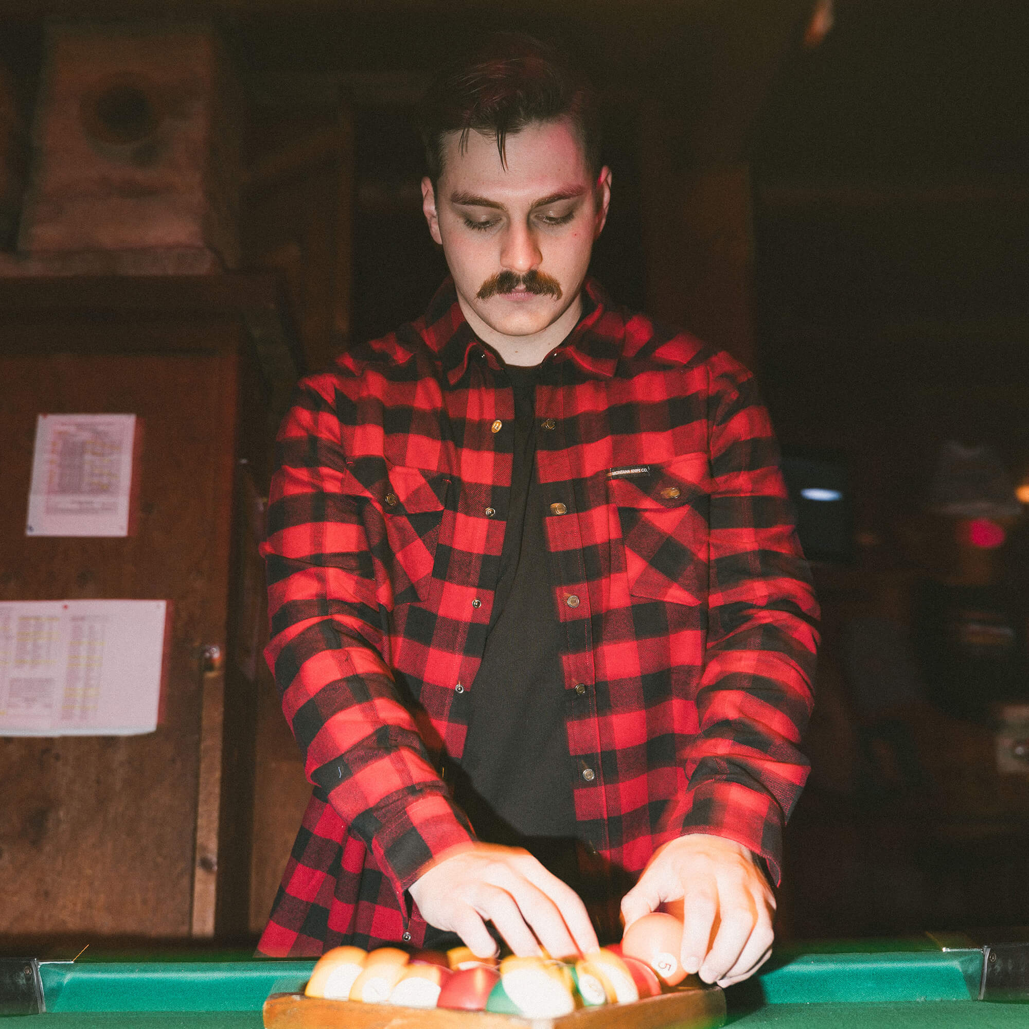 MKC HEAVYWEIGHT FLANNEL - RED