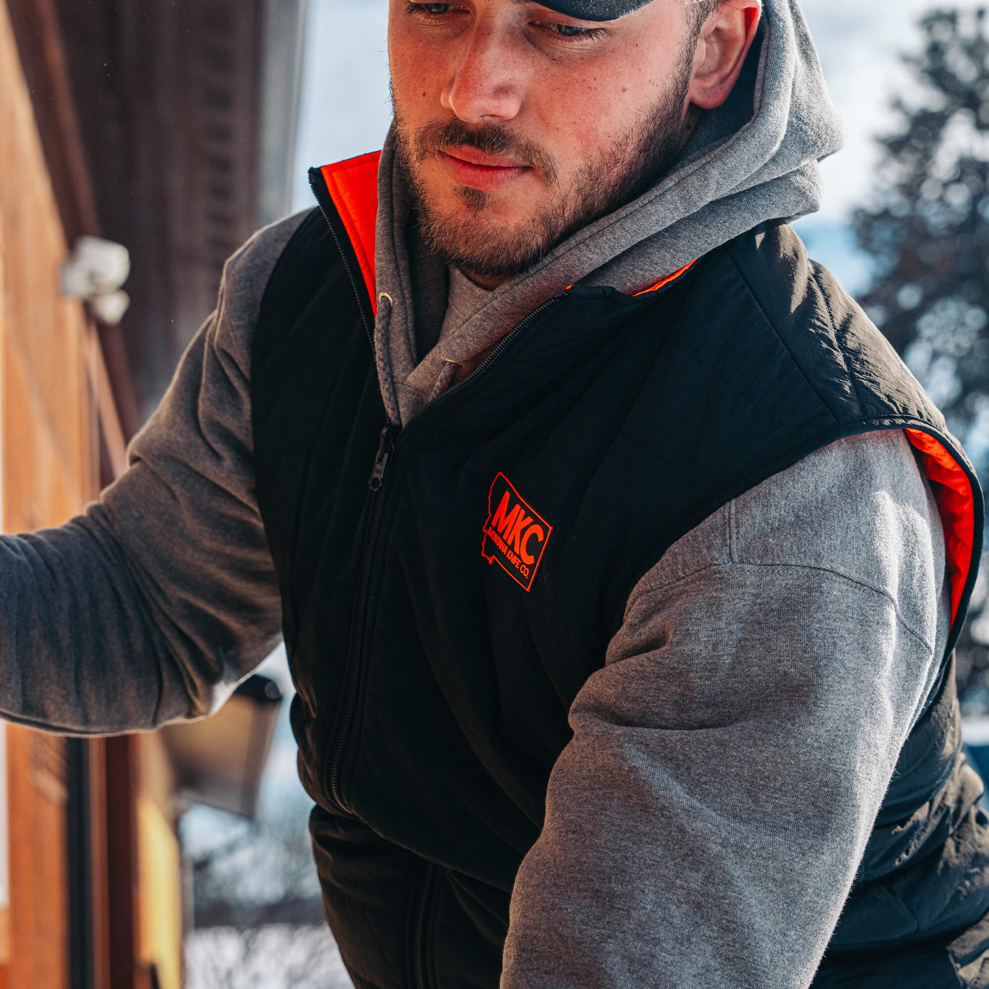 MKC REVERSIBLE HUNTING VEST