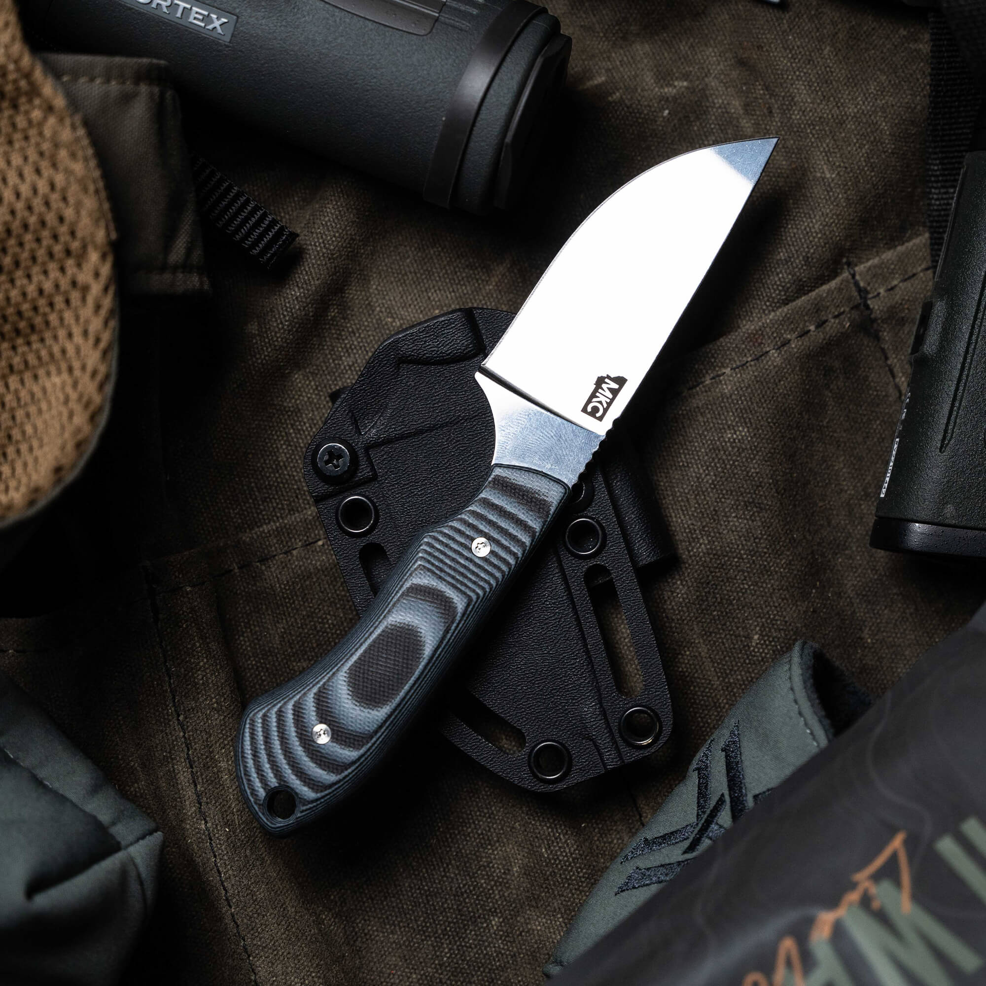 ELKHORN SKINNER - LIVE WILD EDITION - GREY & BLACK