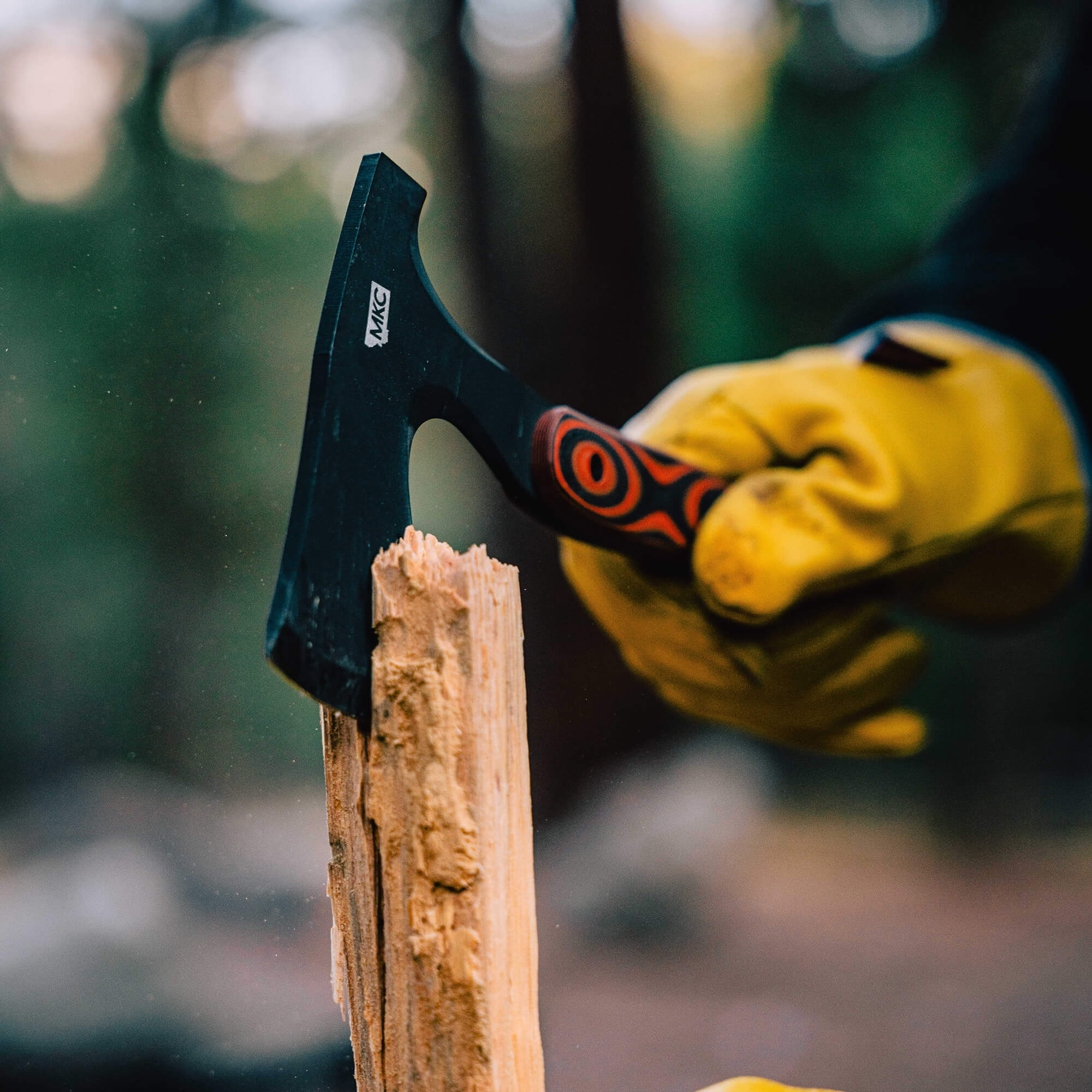 HELLGATE HATCHET - ORANGE & BLACK