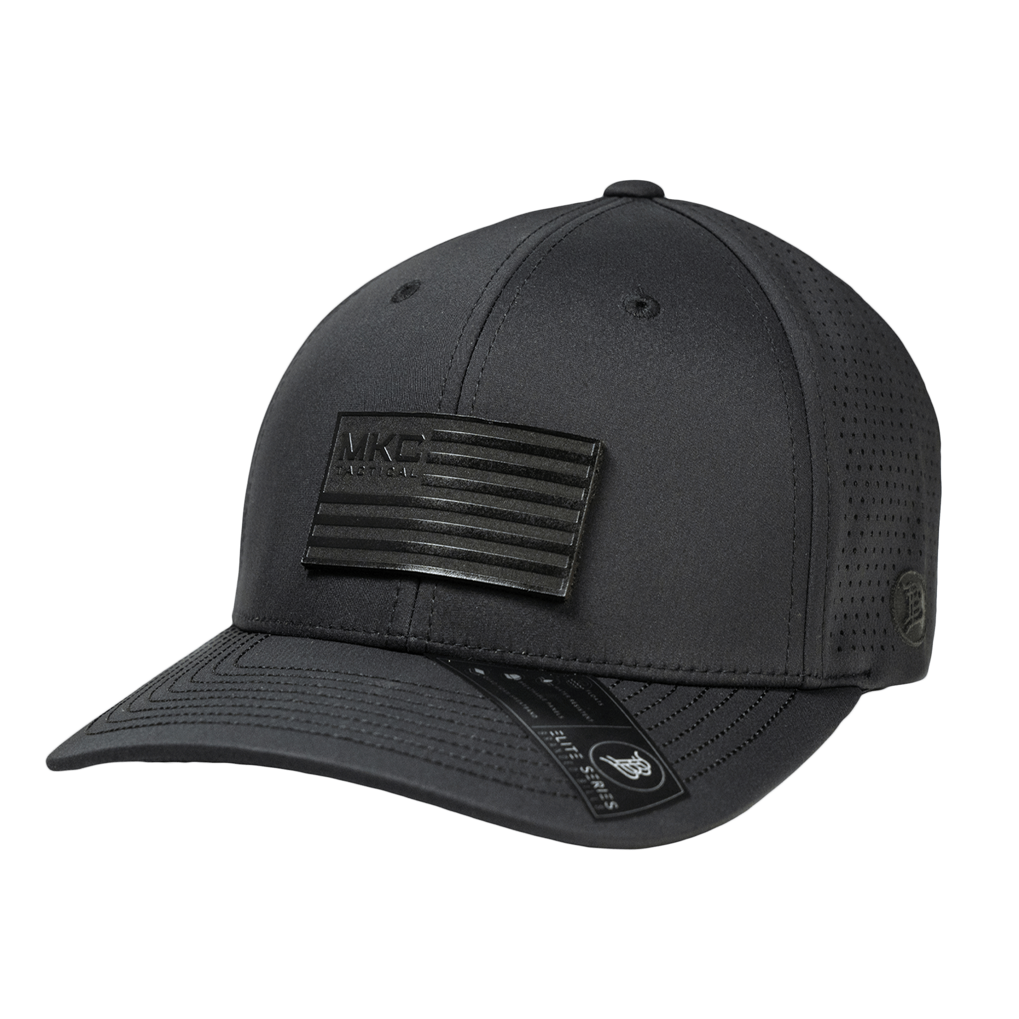 MKC TACTICAL OLD GLORY PRO HAT - BLACK