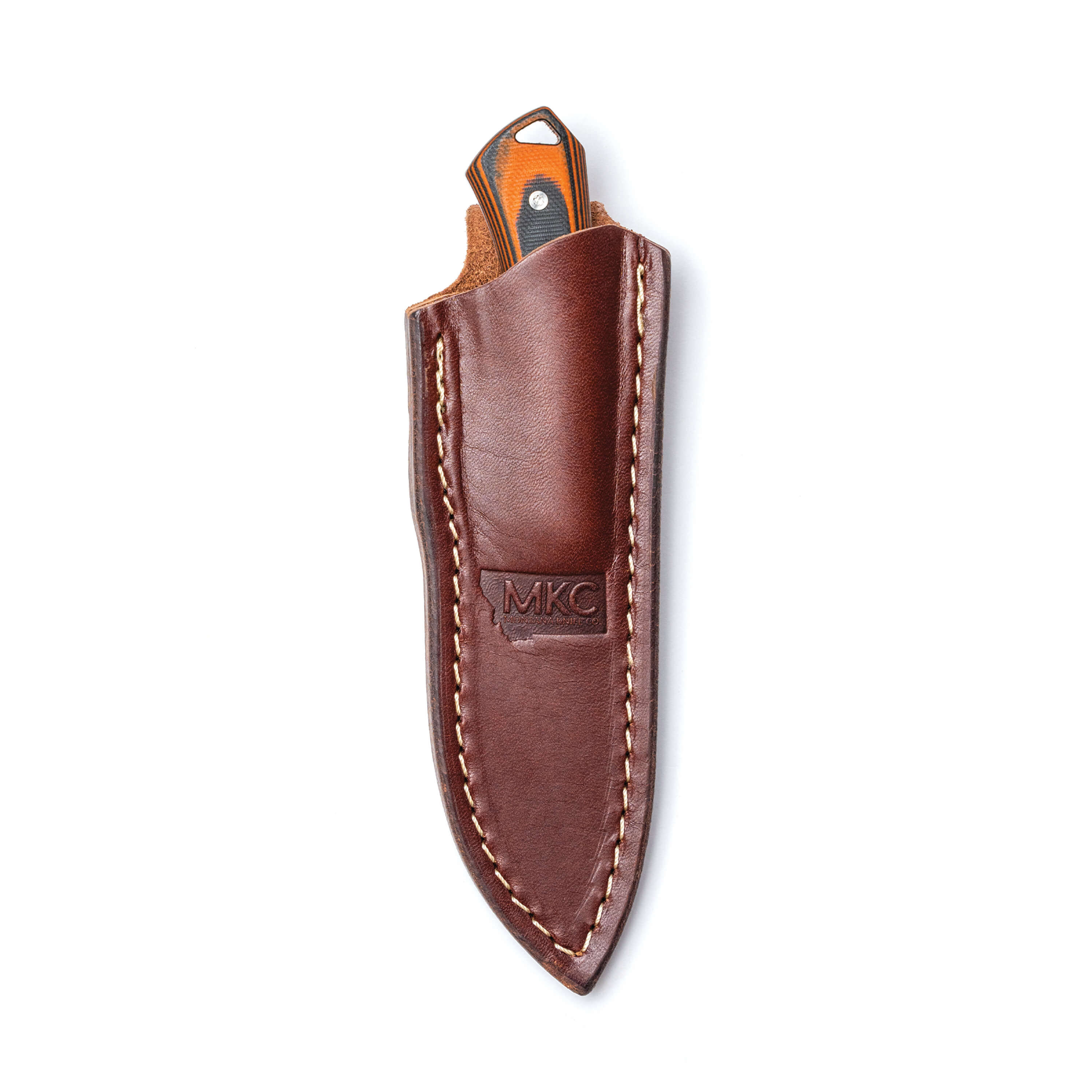 ROCKER LEATHER SHEATH - VERTICAL BELT CARRY